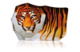 Скульптура Maleras Тигр 17,5х12 см, хрусталь, оранжевый
