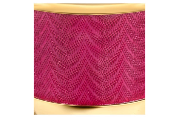 Подстаканник Русские самоцветы 49,78 г, розовый, медь