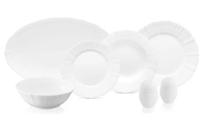 Сервиз столовый Noritake Шер Бланк на 6 персон 21 предмет, фарфор