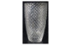 Ваза Cristal de Paris Диамант 25 см, прозрачная