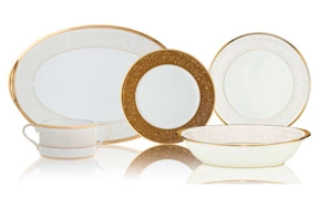 Сервиз столовый Noritake Белый дворец на 6 персон 20 предметов, фарфор