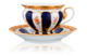 Сервиз чайный Meissen Форма - Икс на 4 персоны 16 предметов,, россыпь цветов, кобальт