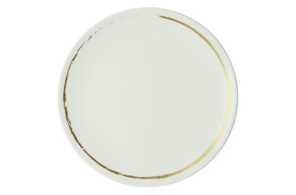 Набор тарелок обеденных Royal Crown Derby Эскиз Белый 27 см, фарфор, 6 шт