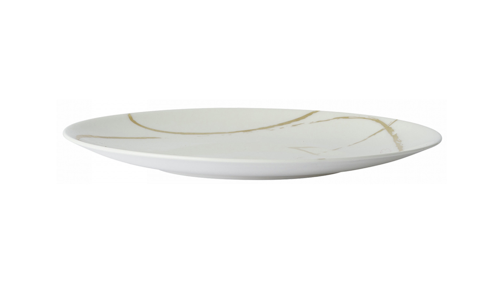 Набор тарелок закусочных Royal Crown Derby Эскиз Белый 22 см, фарфор, 6 шт