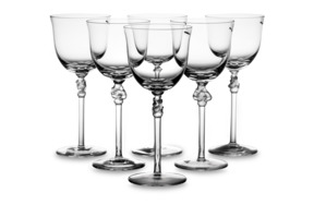 Набор бокалов для вина Lalique Roxane №4, 6 шт, хрусталь