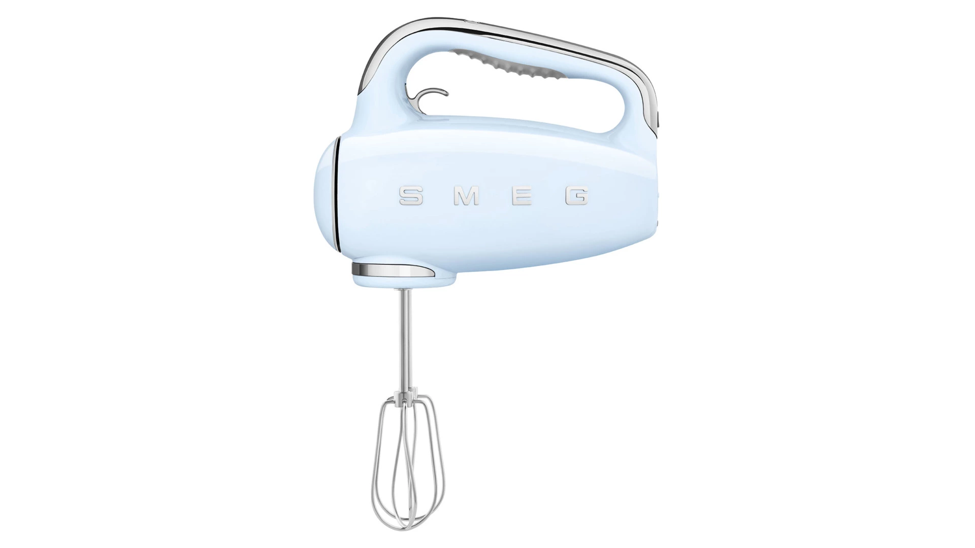 Ручной миксер SMEG HMF01PBEU, 250 Вт, корпус пластик, , голубой
