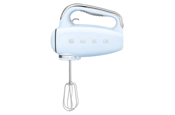 Ручной миксер SMEG HMF01PBEU, 250 Вт, корпус пластик, , голубой