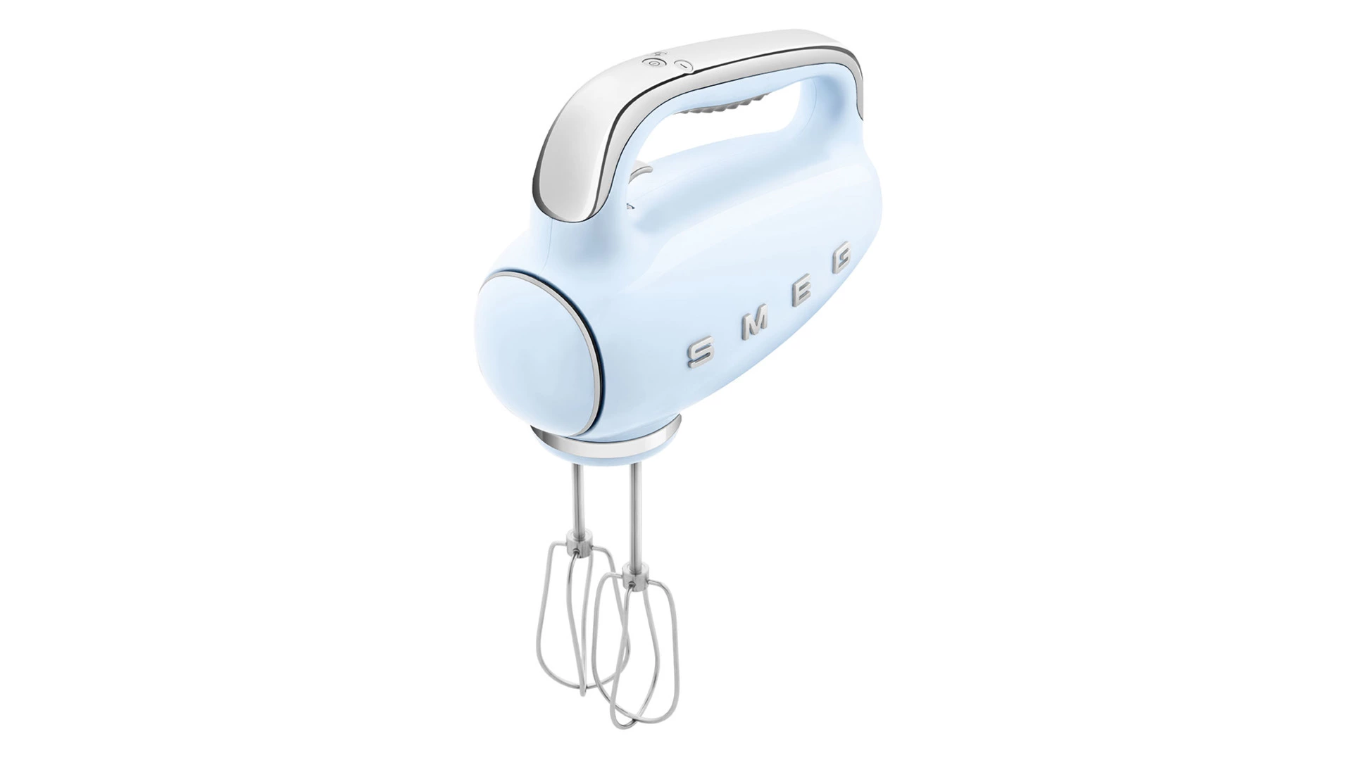 Ручной миксер SMEG HMF01PBEU, 250 Вт, корпус пластик, , голубой