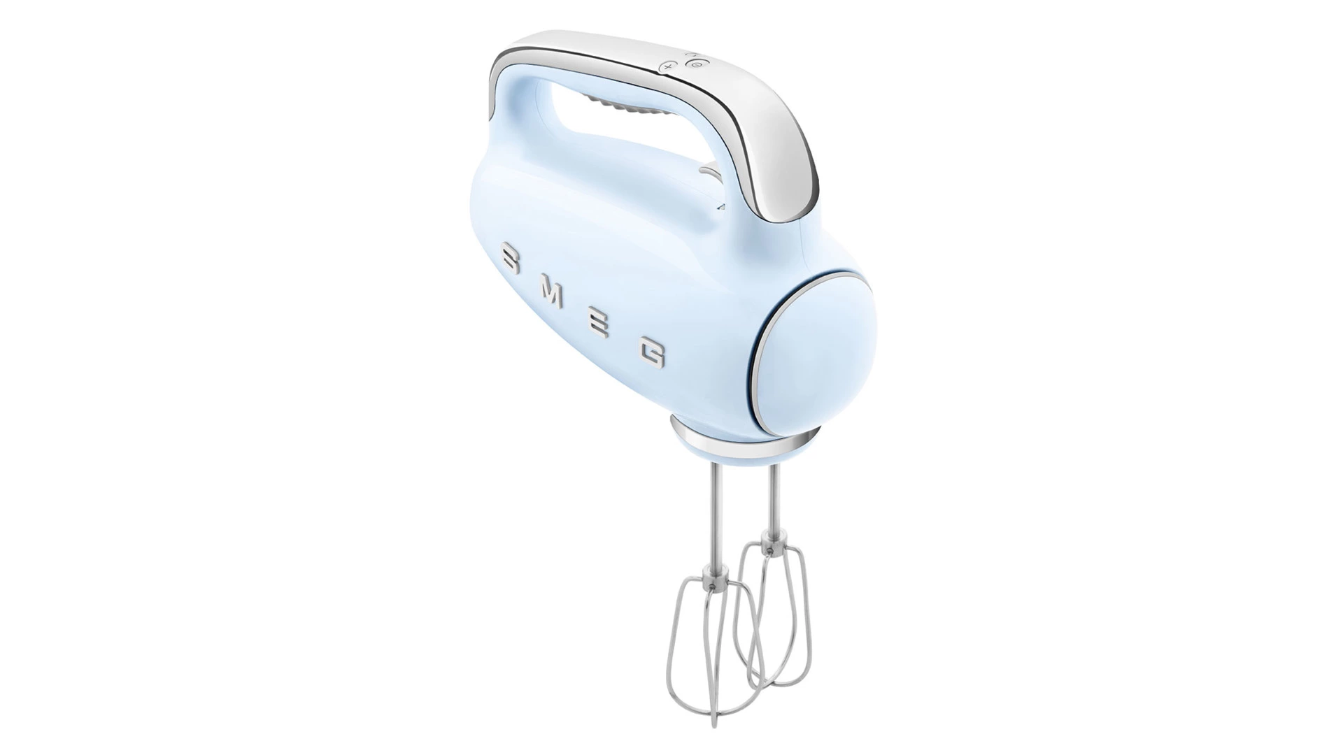 Ручной миксер SMEG HMF01PBEU, 250 Вт, корпус пластик, , голубой