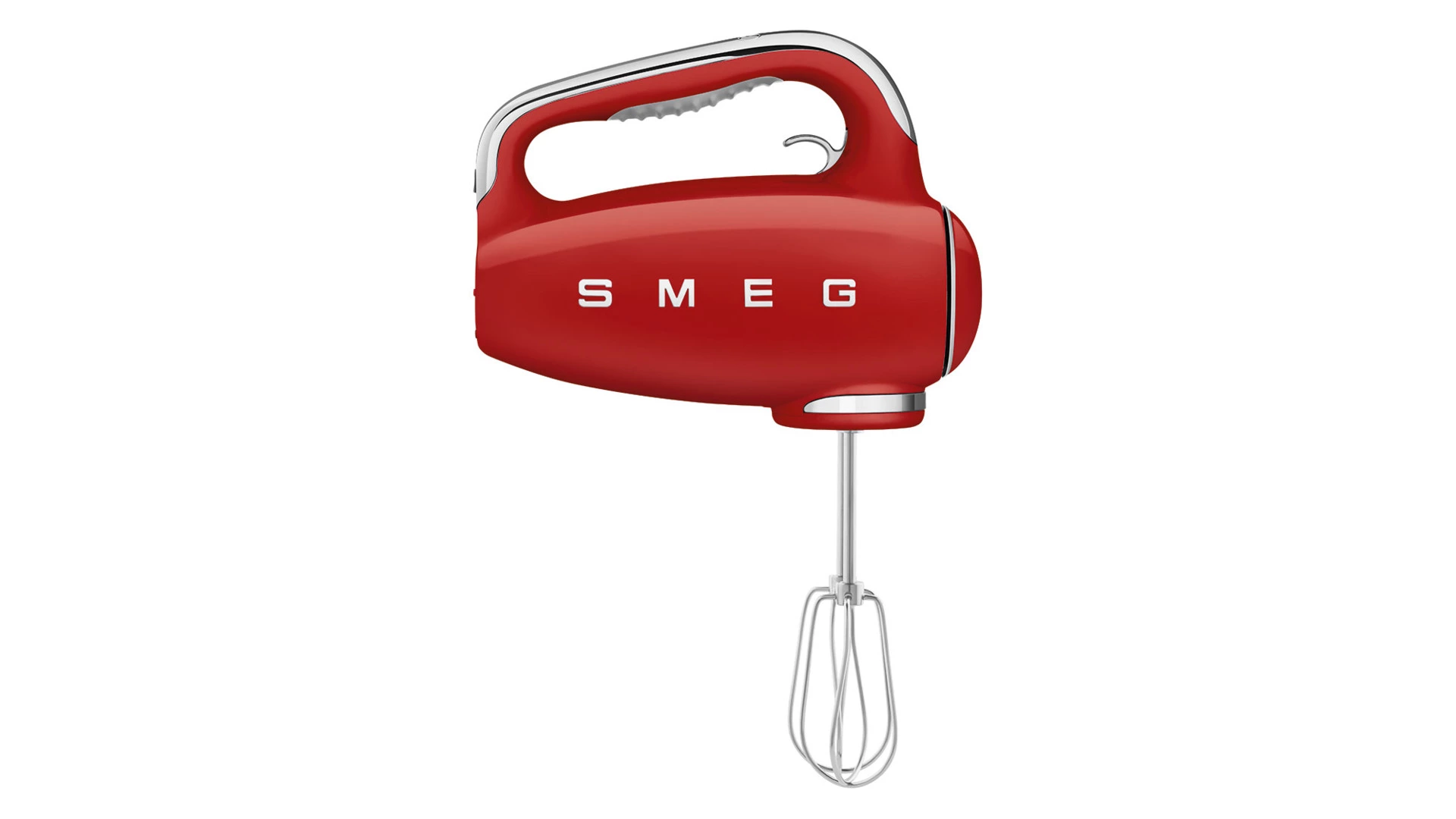 Ручной миксер SMEG HMF01RDEU, 250 Вт, корпус пластик, , красный