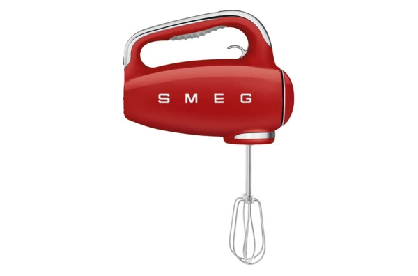 Ручной миксер SMEG HMF01RDEU, 250 Вт, корпус пластик, , красный