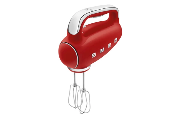 Ручной миксер SMEG HMF01RDEU, 250 Вт, корпус пластик, , красный