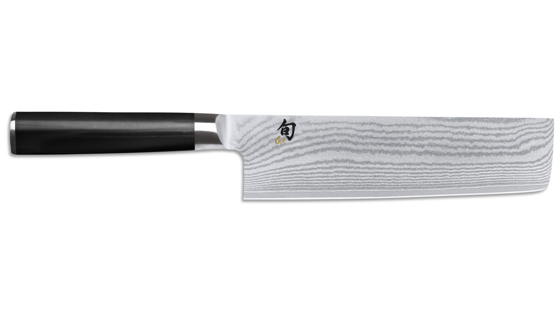 Нож кухонный Накири KAI Шан Классик 16,5 см, дамасская сталь, 32 слоя