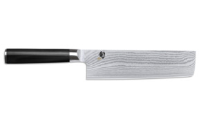 Нож кухонный Накири KAI Шан Классик 16,5 см, дамасская сталь, 32 слоя