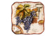 Тарелка закусочная Certified Int. Виноделие.Синий виноград 21 см, керамика