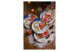 Тарелка закусочная Certified Int. Мастерская Санта-Клауса.Два зайчонка 23 см, керамика