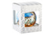 Украшение елочное шар Bartosh Снежный барс 10см, стекло