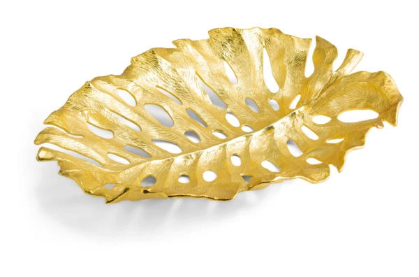 Чаша-лист Michael Aram Лист монстеры 56 см