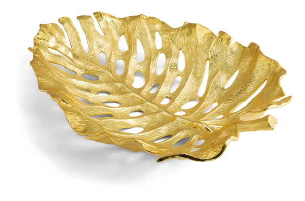 Чаша-лист Michael Aram Лист монстеры 56 см