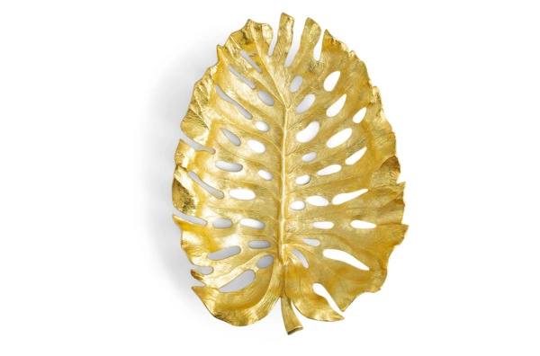 Чаша-лист Michael Aram Лист монстеры 56 см