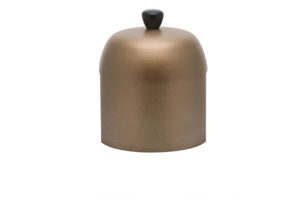 Чайник заварочный Degrenne Salam 700 мл, фарфор, алюминий, черный, с бронзовой муфтой