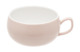 Чашка чайная с блюдцем Degrenne Salam 250 мл, фарфор, розовая