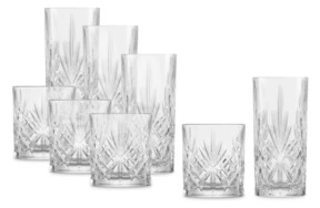 Набор стаканов для виски 334 мл и воды 368 мл Zwiesel Glas Show, стекло, 8 шт