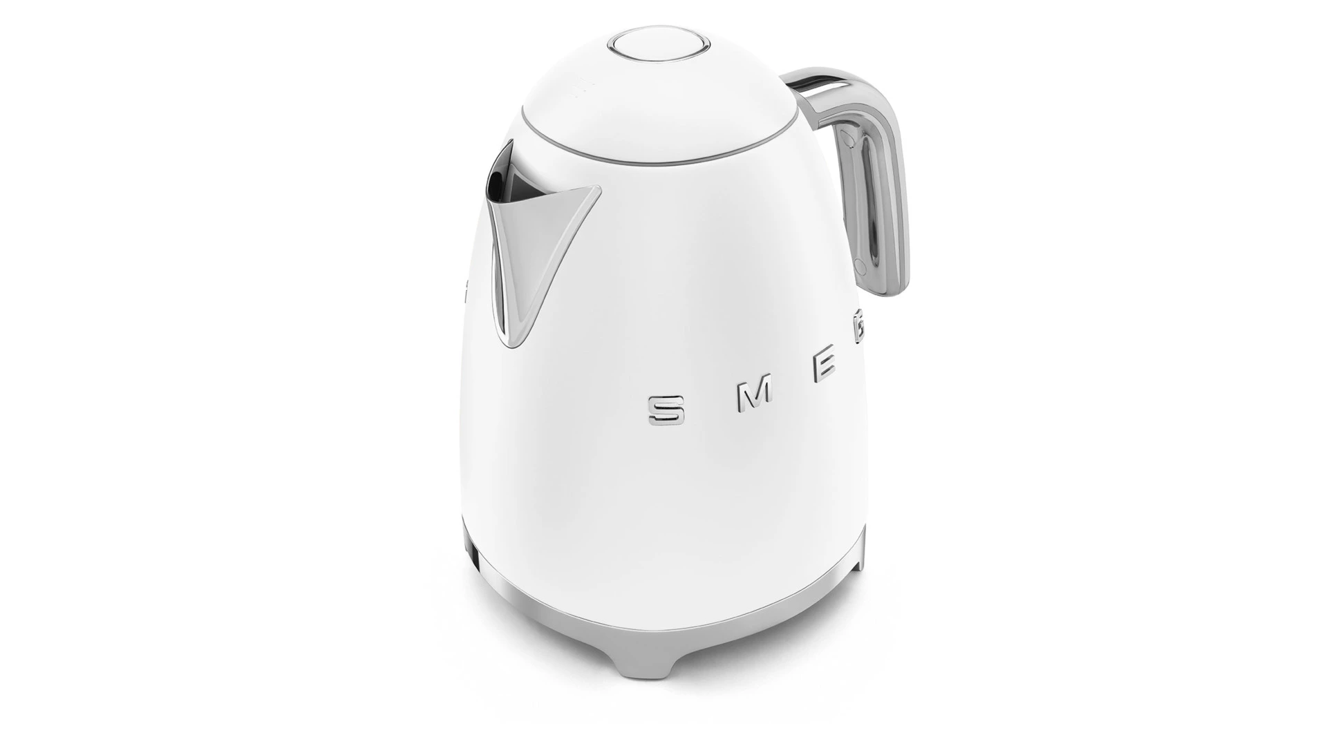 Чайник электрический SMEG KLF03WHMEU, 2400 Вт 1,7 л, белый матовый