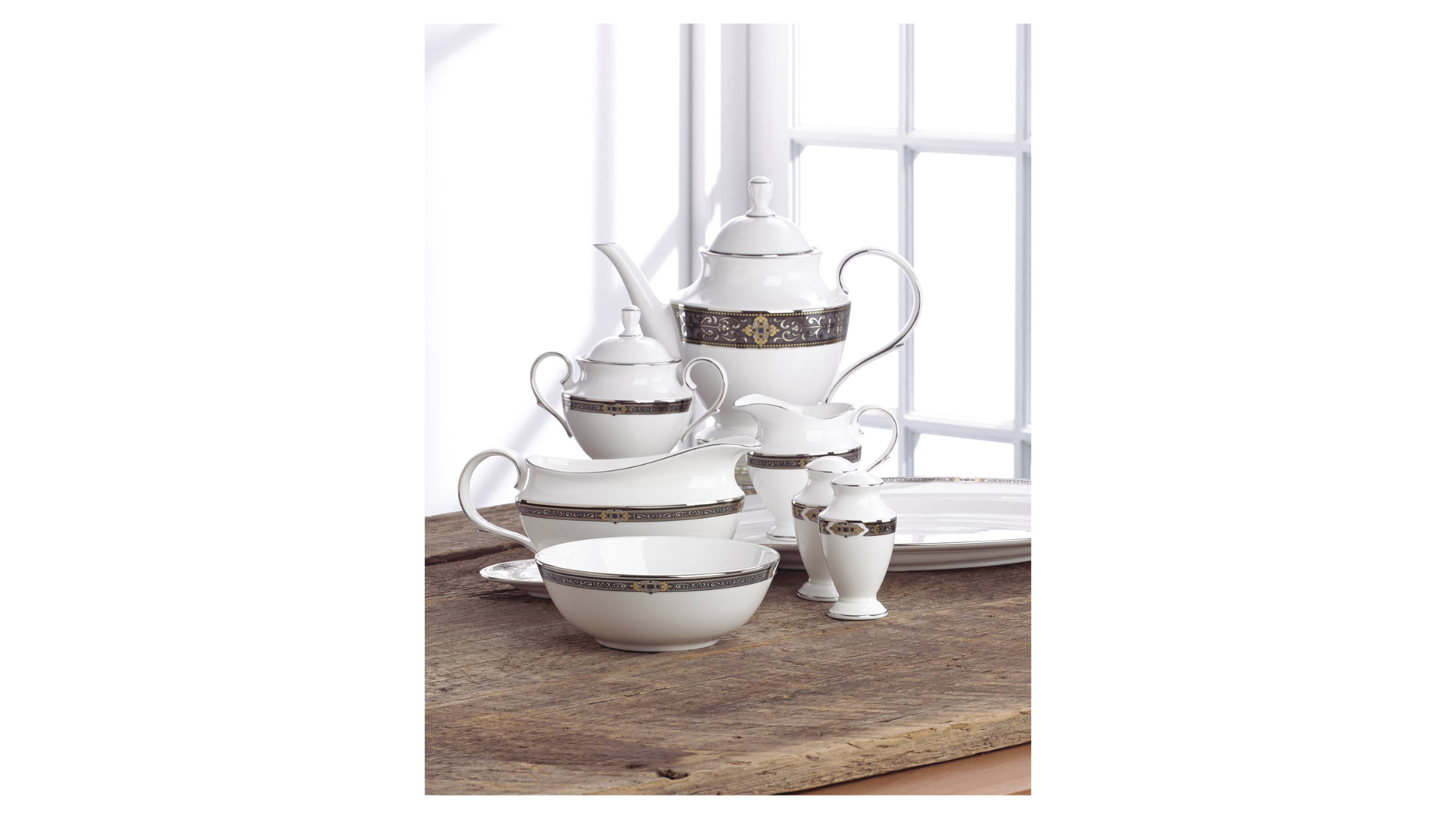 Сервиз чайный Lenox Классические ценности на 6 персон 21 предметов, фарфор