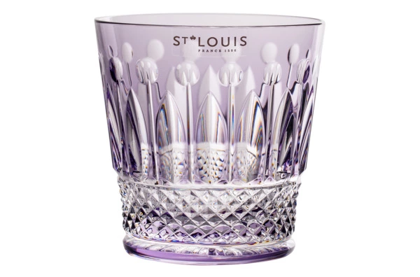 Набор стаканов для виски Saint-Louis Томми 380 мл, хрусталь, фиолетовый, 2 шт