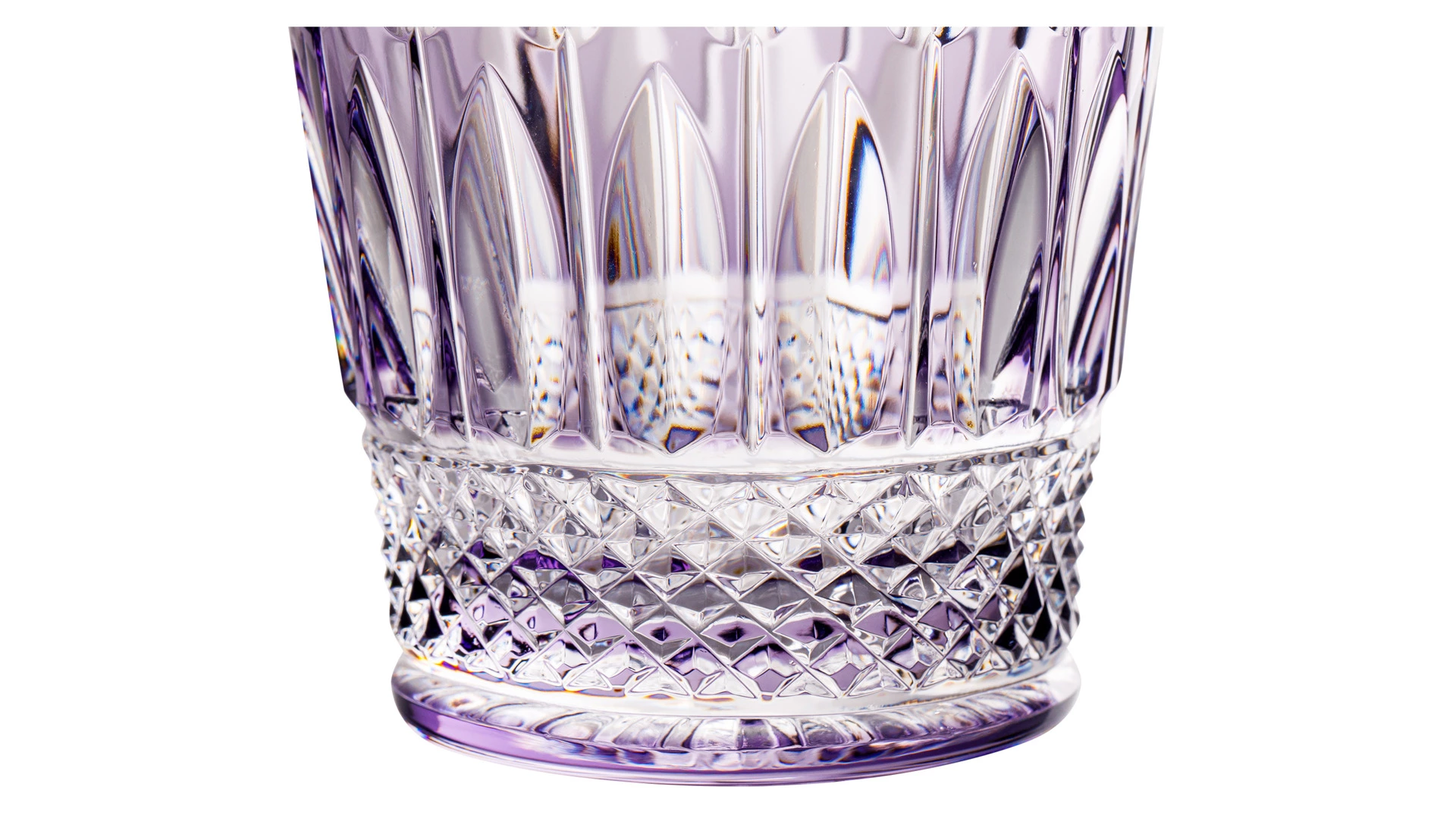 Набор стаканов для виски Saint-Louis Томми 380 мл, хрусталь, фиолетовый, 2 шт