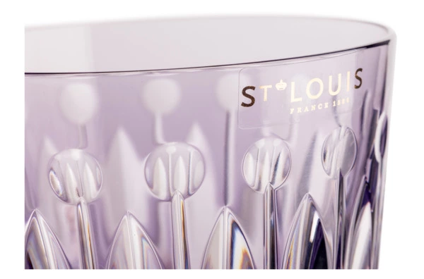 Набор стаканов для виски Saint-Louis Томми 380 мл, хрусталь, фиолетовый, 2 шт