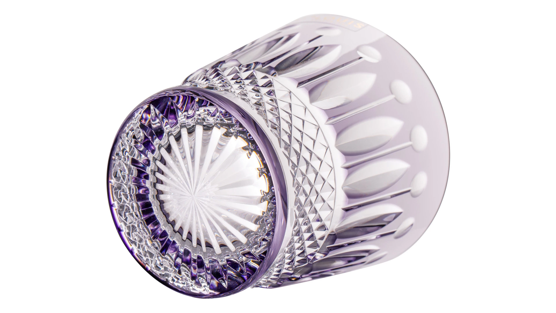 Набор стаканов для виски Saint-Louis Томми 380 мл, хрусталь, фиолетовый, 2 шт