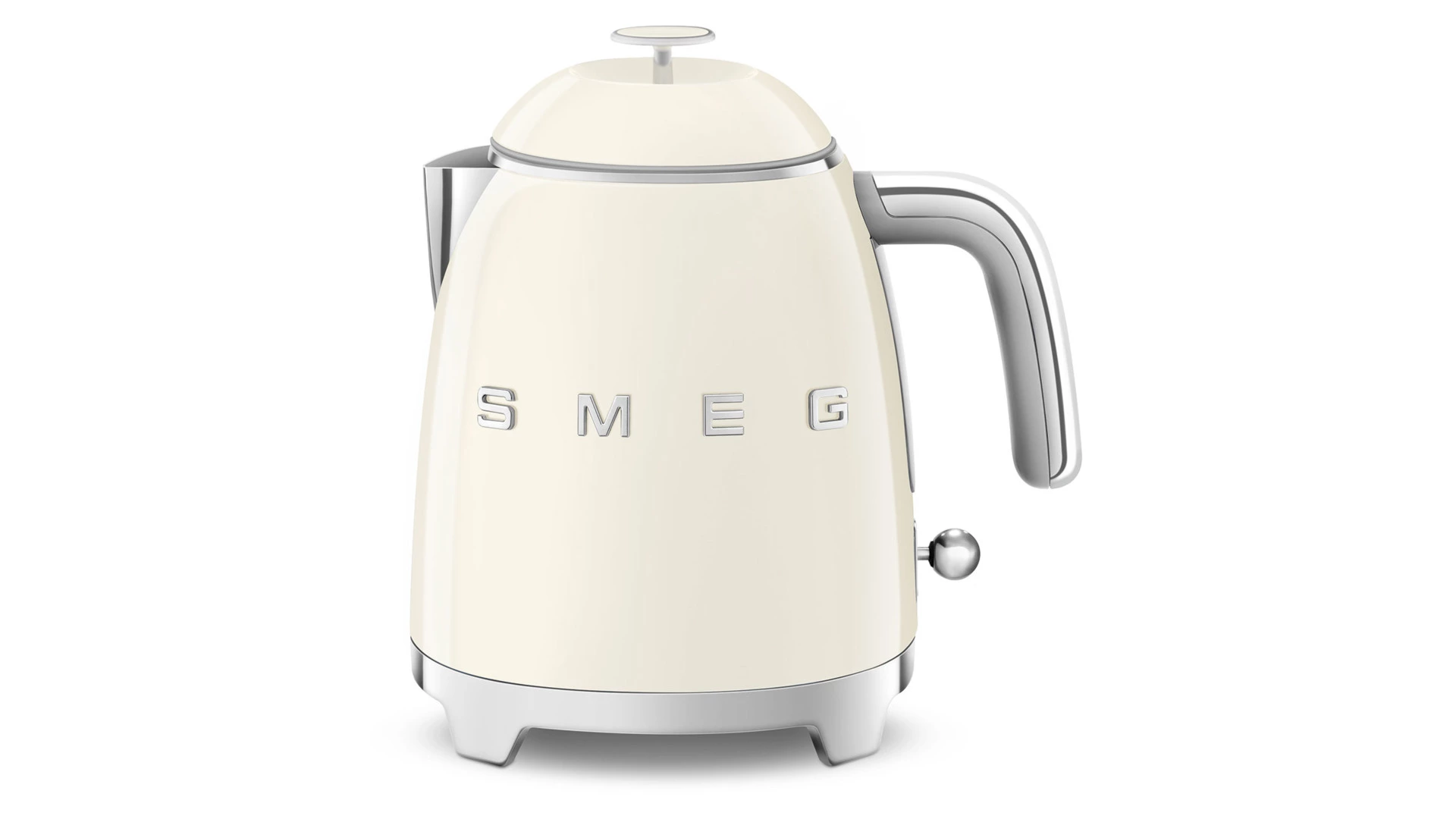 Чайник мини электрический SMEG KLF05CREU, 800мл, кремовый