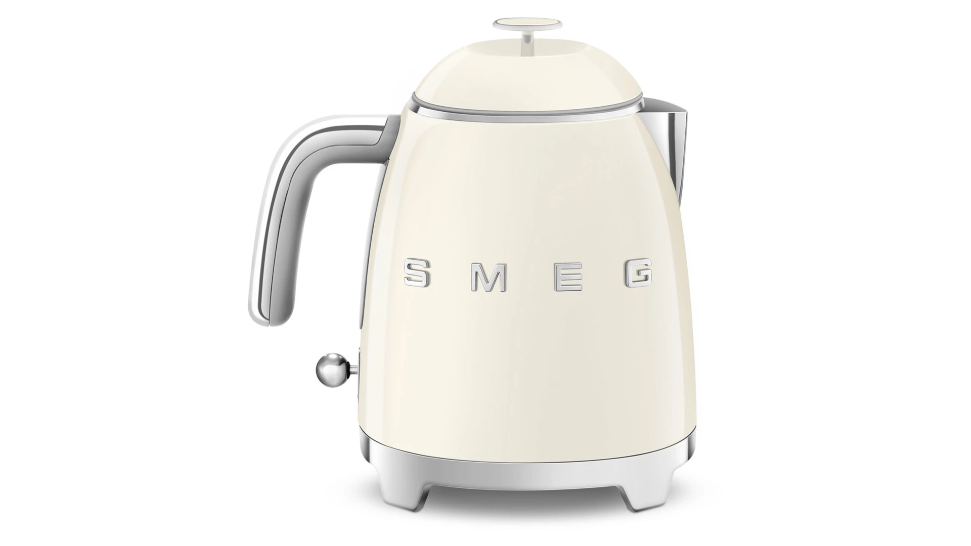 Чайник мини электрический SMEG KLF05CREU, 800мл, кремовый