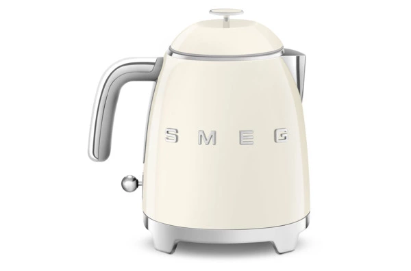 Чайник мини электрический SMEG KLF05CREU, 800мл, кремовый