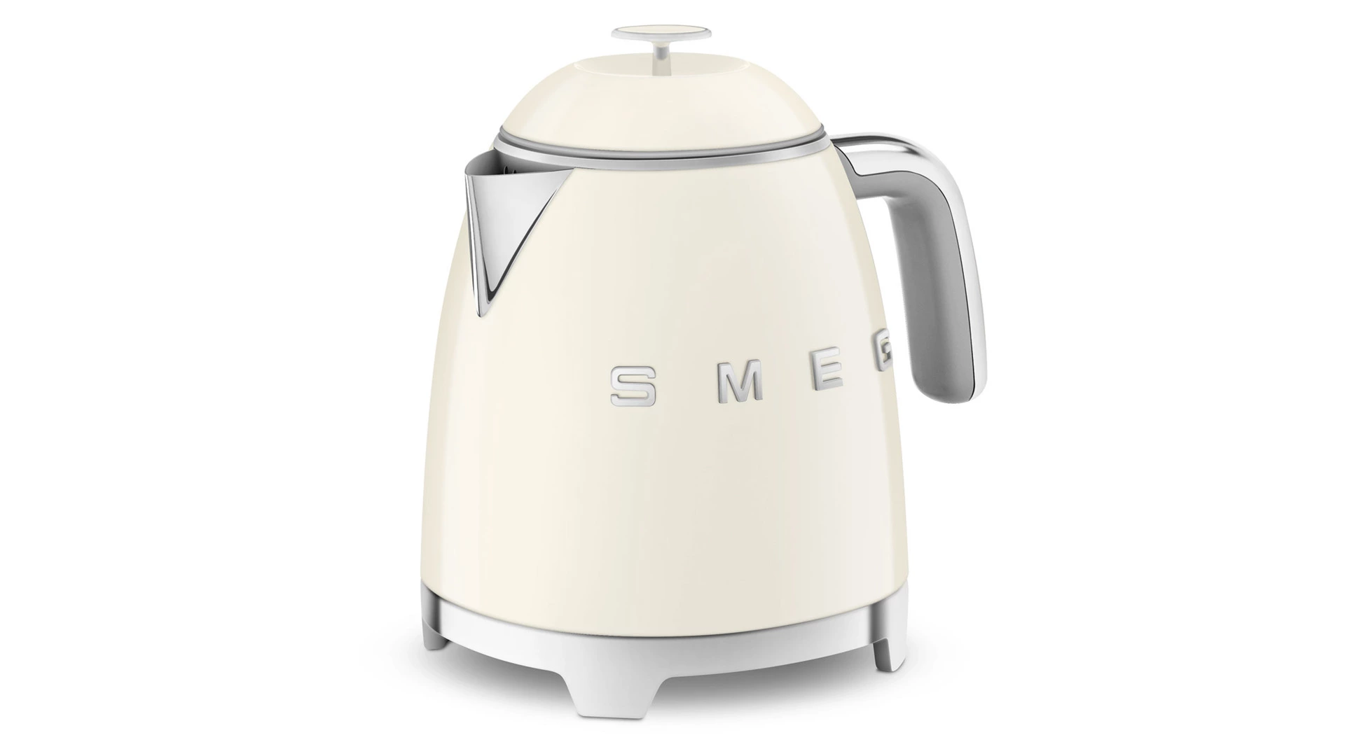 Чайник мини электрический SMEG KLF05CREU, 800мл, кремовый