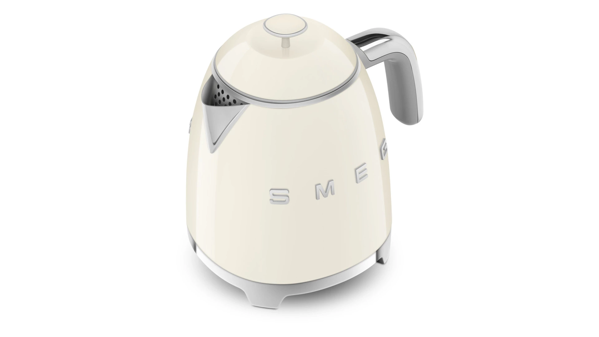 Чайник мини электрический SMEG KLF05CREU, 800мл, кремовый