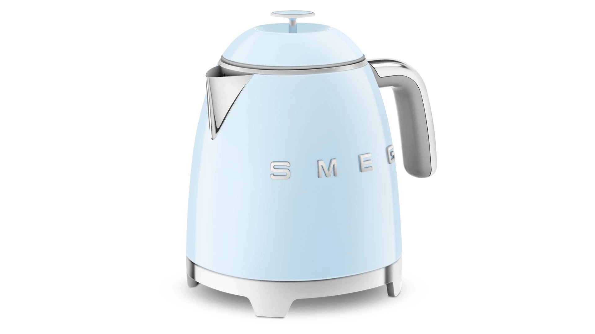 Чайник мини электрический SMEG KLF05PBEU 800 мл, пастельно-голубой