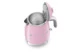 Чайник мини электрический SMEG KLF05PKEU 800 мл, розовый