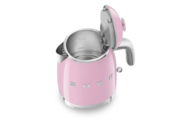 Чайник мини электрический SMEG KLF05PKEU 800 мл, розовый