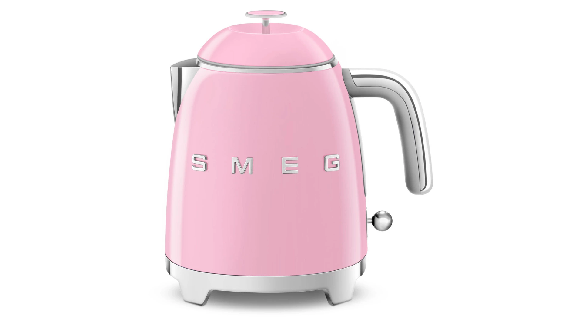 Чайник мини электрический SMEG KLF05PKEU 800 мл, розовый