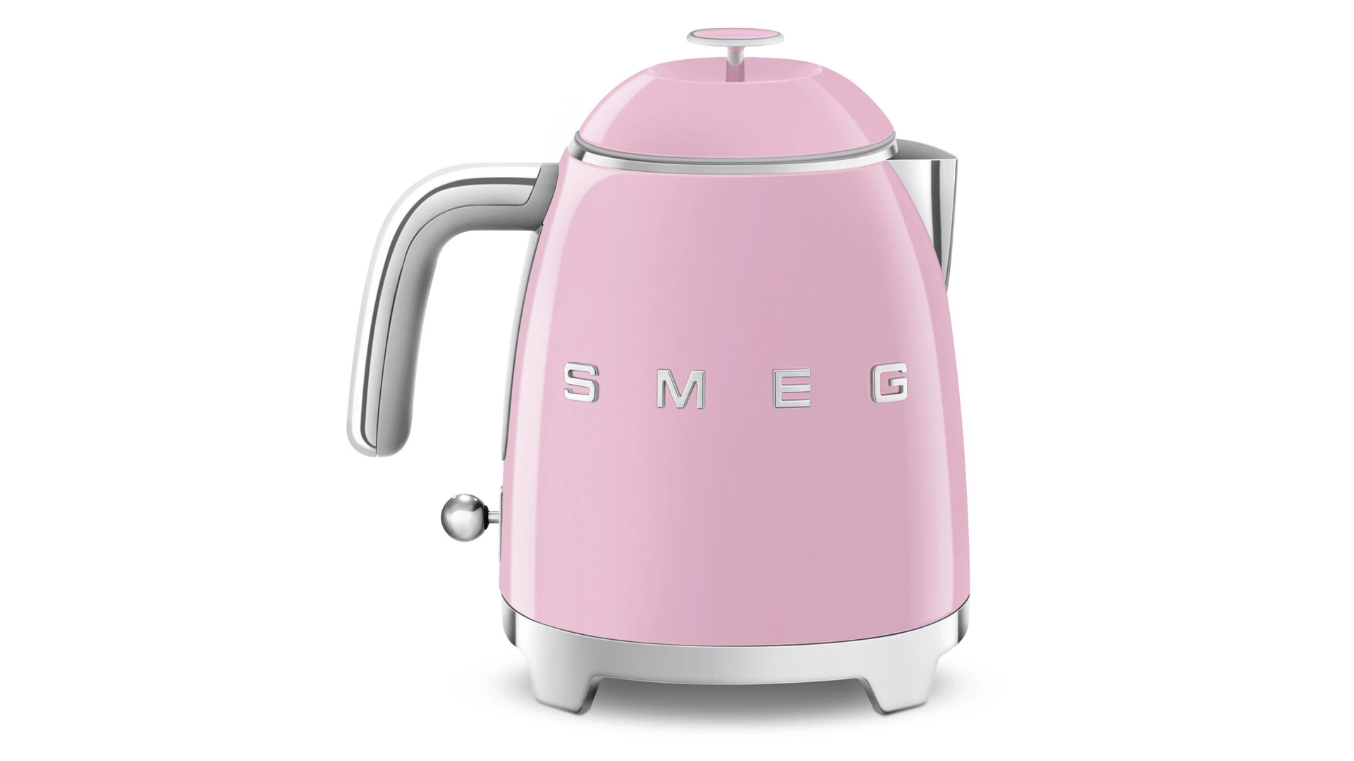 Чайник мини электрический SMEG KLF05PKEU 800 мл, розовый