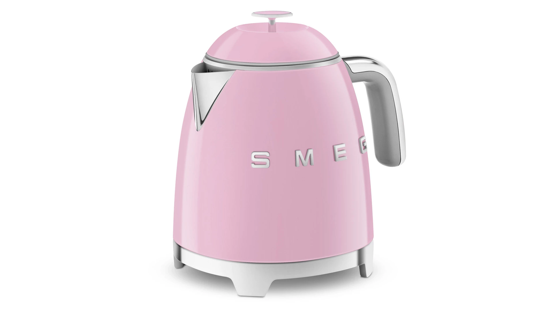 Чайник мини электрический SMEG KLF05PKEU 800 мл, розовый