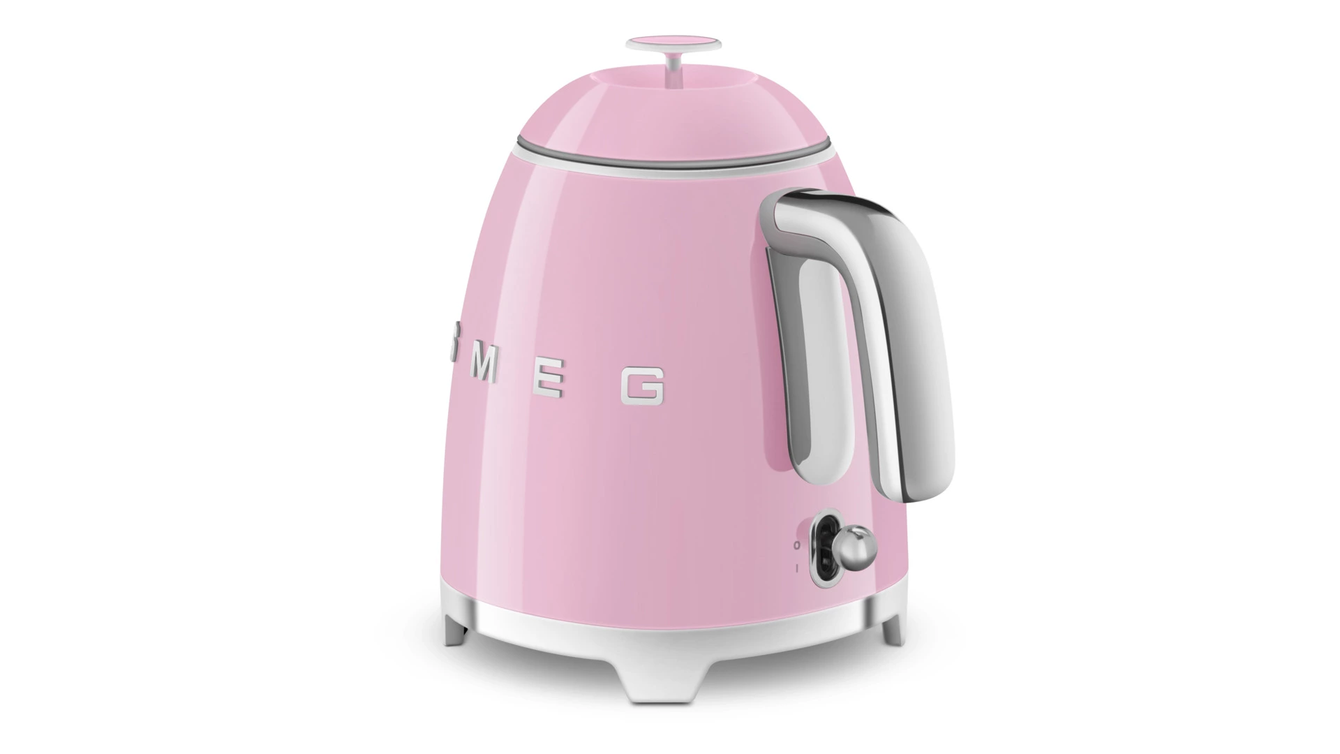 Чайник мини электрический SMEG KLF05PKEU 800 мл, розовый