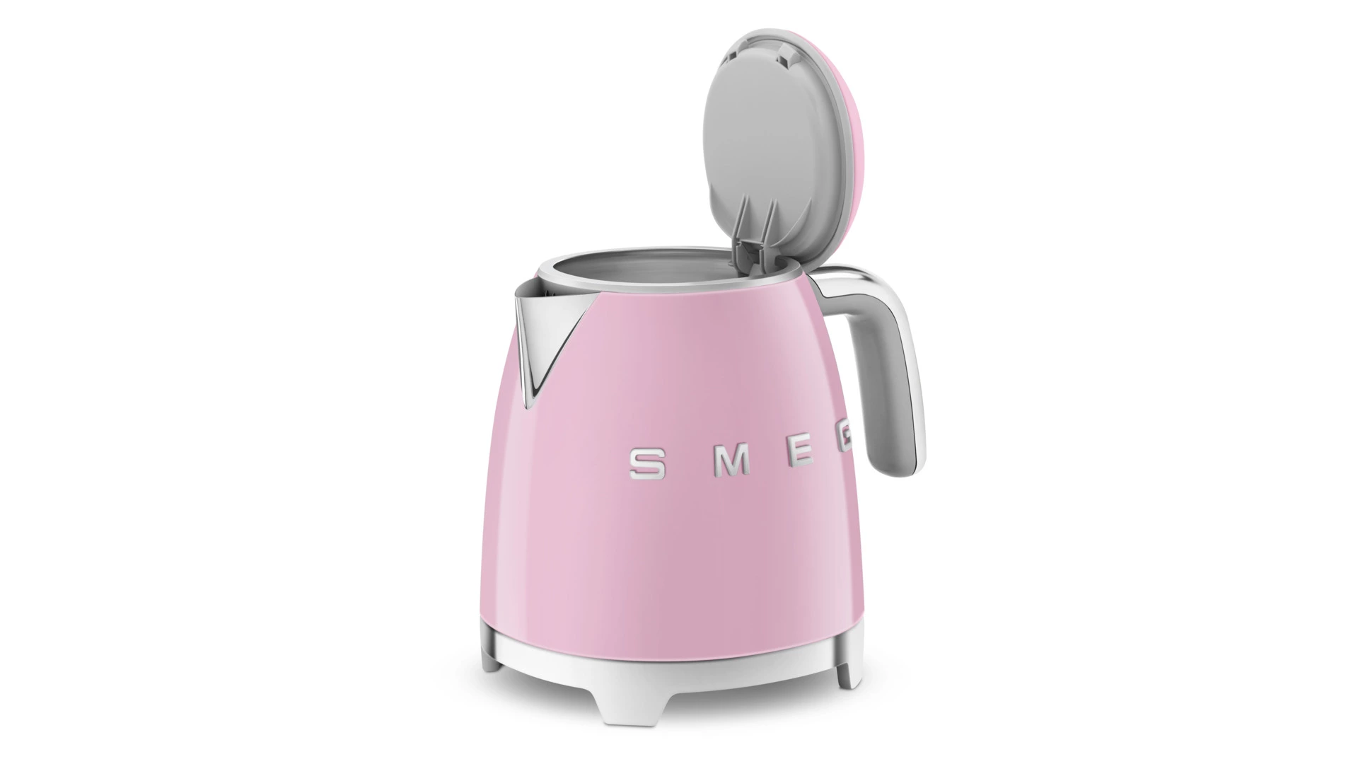 Чайник мини электрический SMEG KLF05PKEU 800 мл, розовый