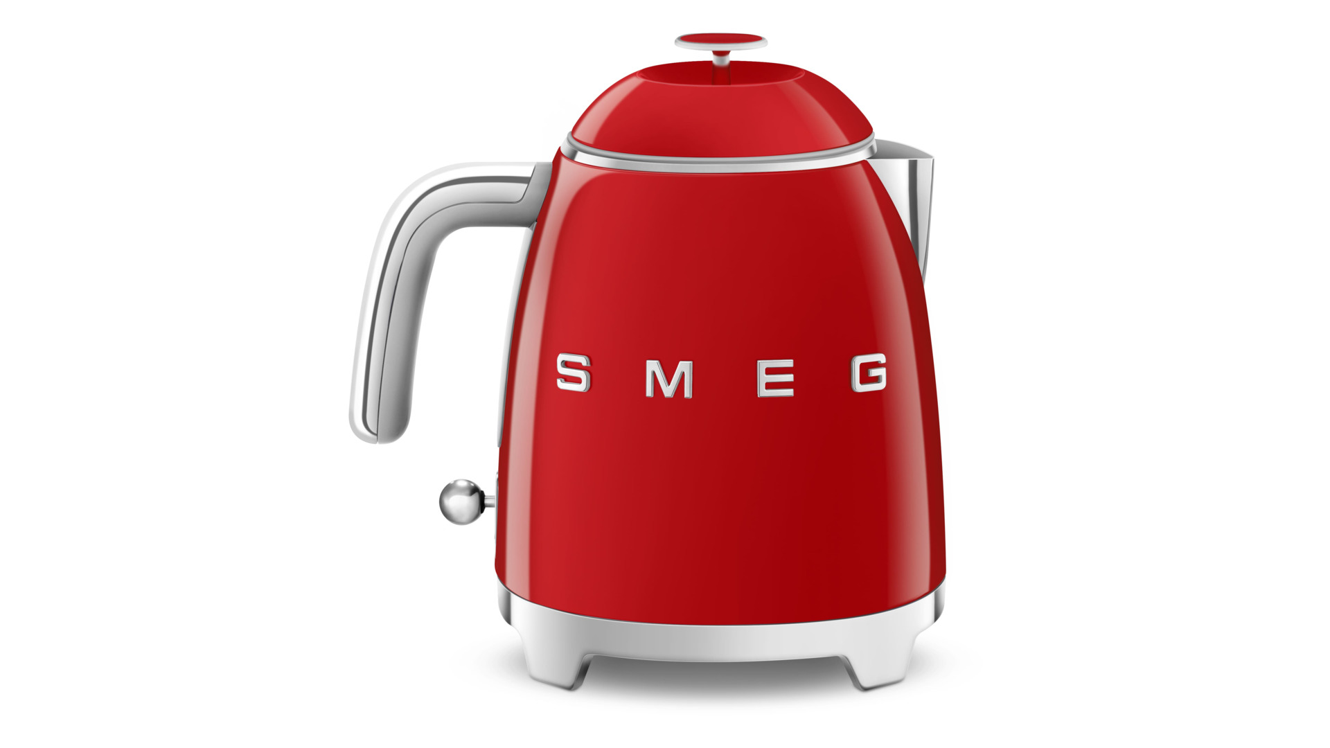 Чайник мини электрический SMEG KLF05RDEU 800 мл, красный