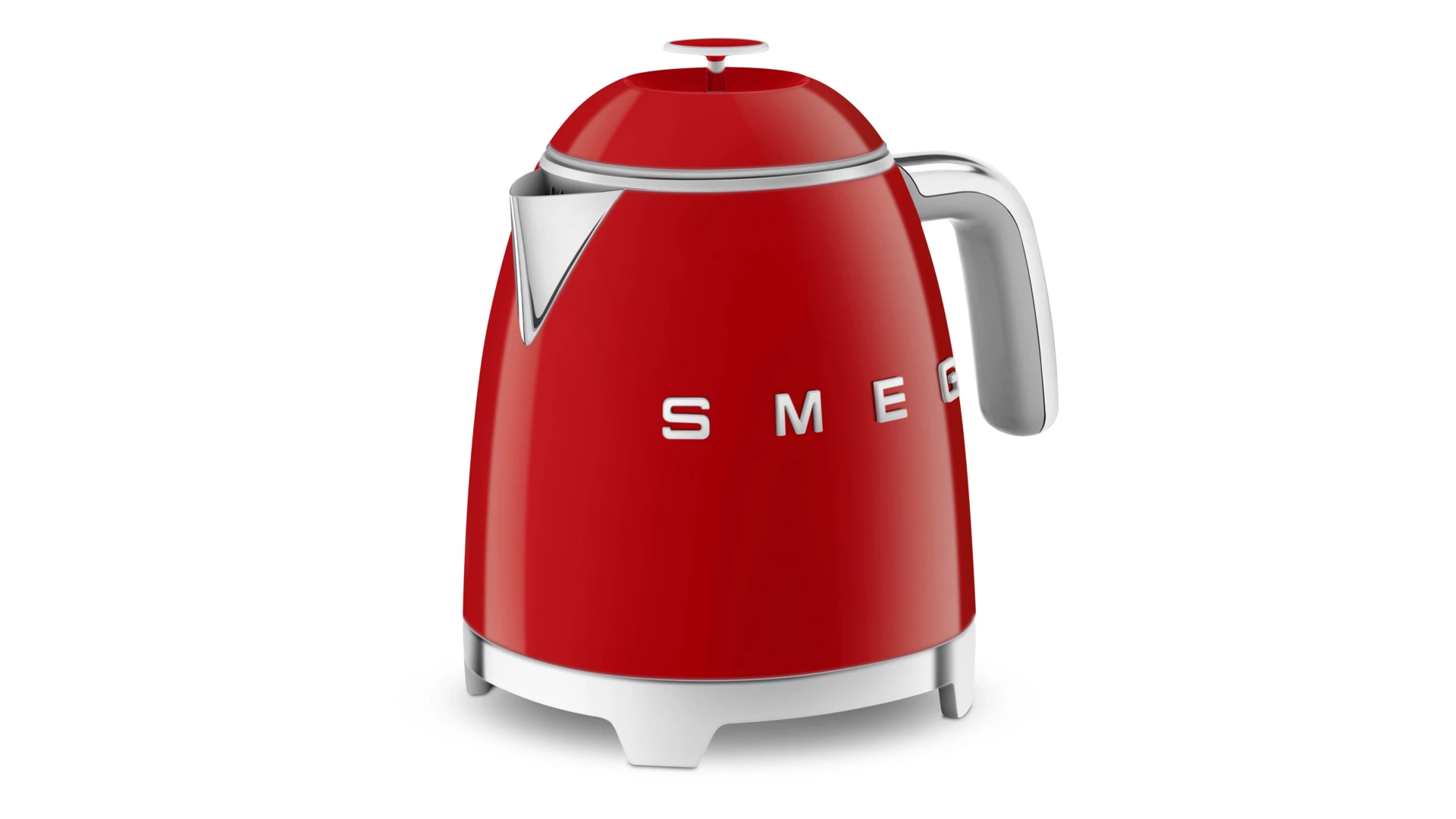 Чайник мини электрический SMEG KLF05RDEU 800 мл, красный