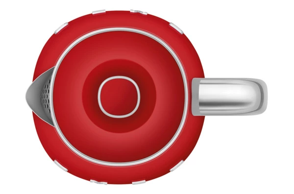 Чайник мини электрический SMEG KLF05RDEU 800 мл, красный