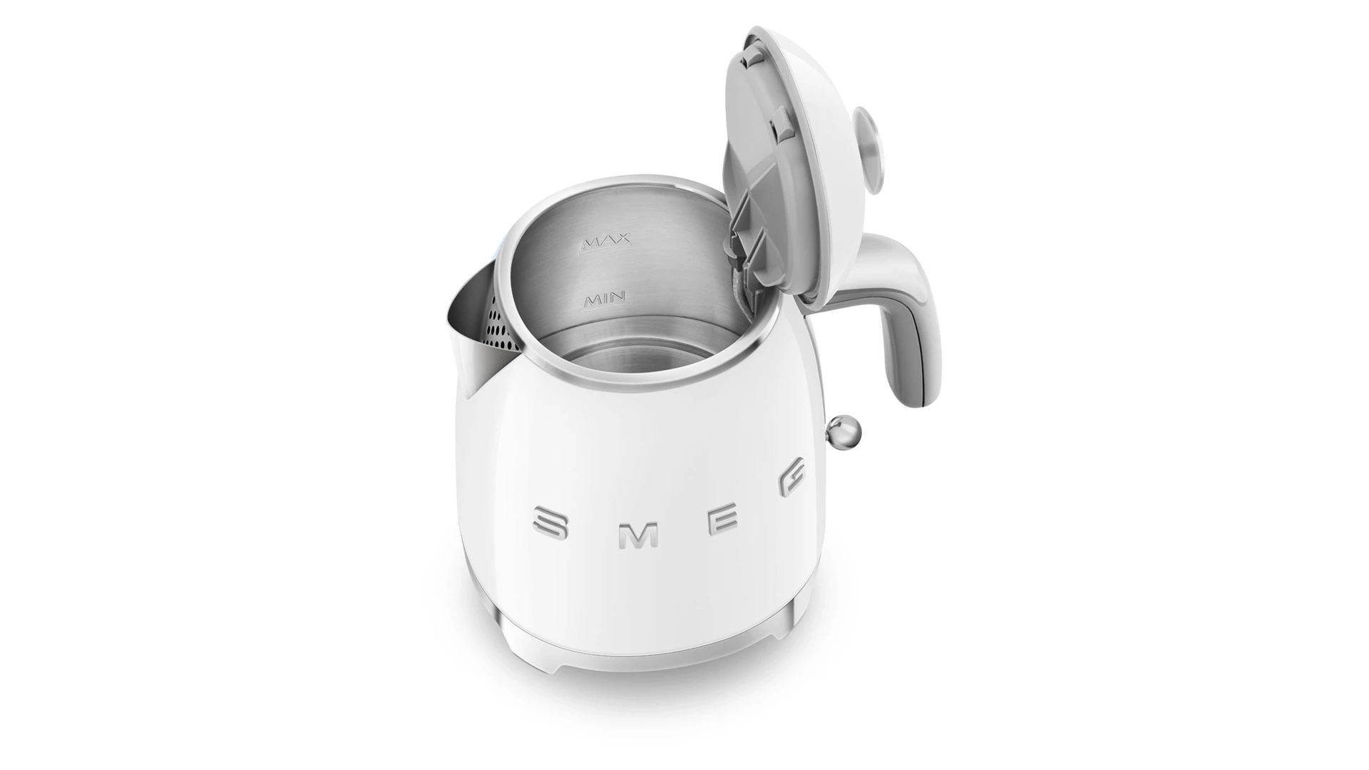Чайник мини электрический SMEG KLF05WHEU 800 мл, белый